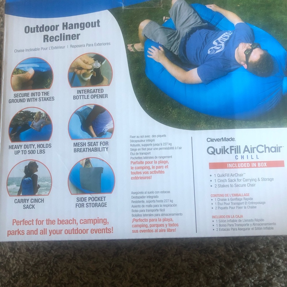 Inflatable chair - Picture 2 of 4